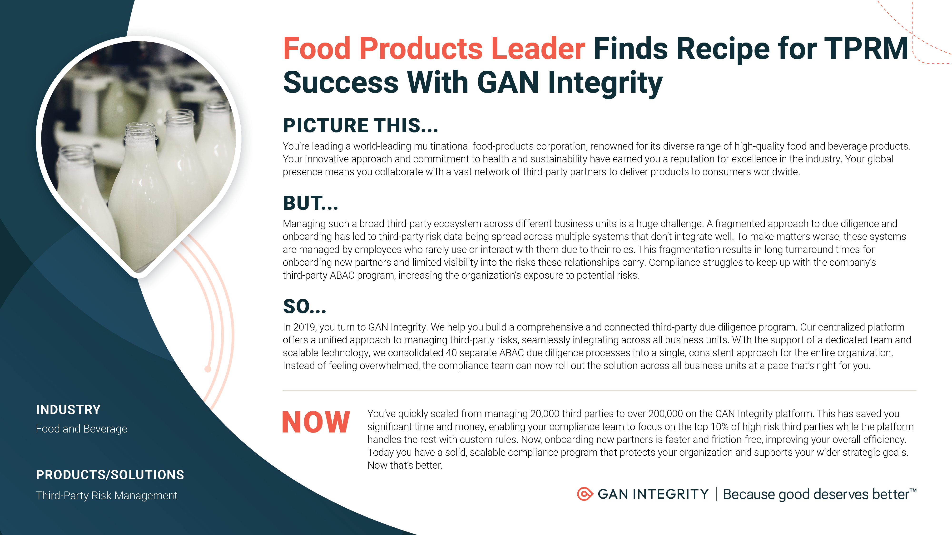 Customer Story_Global Food Product Leader